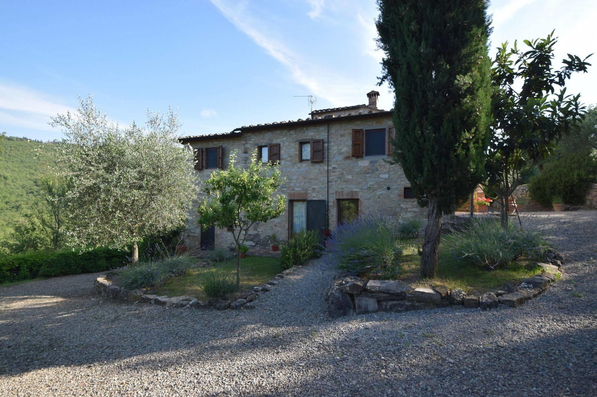 Villa Capannuccia Castellina in Chianti Kültér fotó